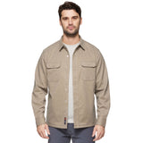 Flag & Anthem - Hamlin Stretch Twill Shirt Jacket - Oatmeal