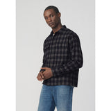 Joe's Jeans - Plaid Double Flap Pocket Shirt - Navy Multi