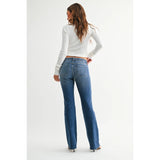 Just Black Denim - Low Rise Bootcut - Medium Denim