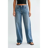 Just Black Denim - Vintage Straight - Medium Denim