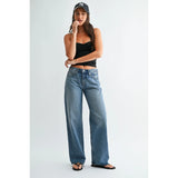 Just Black Denim - Vintage Straight - Medium Denim