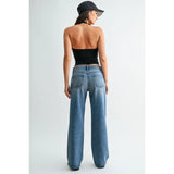 Just Black Denim - Vintage Straight - Medium Denim