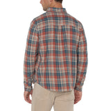 Liverpool - Woven Button Up Shirt - Oat Teal Multi