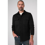 Liverpool - L/S Button Up with Flap Pocket - Black