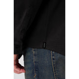 Liverpool - L/S Button Up with Flap Pocket - Black