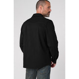 Liverpool - L/S Button Up with Flap Pocket - Black