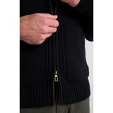 Liverpool - LS Full Zip Sweater - Black