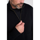 Liverpool - LS Full Zip Sweater - Black