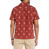Liverpool - Men's S/S Button Up Camp Shirt - Red Oat