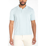 Liverpool - Men's S/S Sweater Knit Polo - Aqua