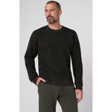 Liverpool - Men's L/S Crew Neck - Olive/Black