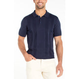 Liverpool - Men's S/S Sweater Knit Polo - Navy