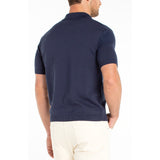 Liverpool - Men's S/S Sweater Knit Polo - Navy