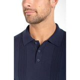 Liverpool - Men's S/S Sweater Knit Polo - Navy