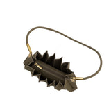 Melie Bianco - Carrie Pleated Vegan Suede Shoulder Bag - Olive