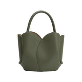 Melie Bianco - Tulip Recycled Vegan Leather Top Handle - Moss