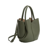 Melie Bianco - Tulip Recycled Vegan Leather Top Handle - Moss