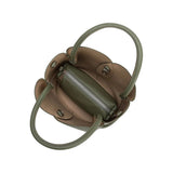 Melie Bianco - Tulip Recycled Vegan Leather Top Handle - Moss