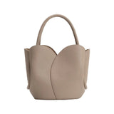 Melie Bianco - Tulip Recycled Vegan Leather Top Handle - Mushroom