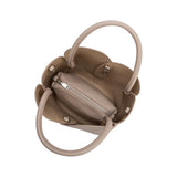 Melie Bianco - Tulip Recycled Vegan Leather Top Handle - Mushroom