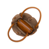 Melie Bianco - Tulip Recycled Top Handle - Raffia Embossed