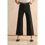 Miou Muse - 2 Pockets Ponte Pants - Black