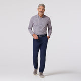 Mizzen + Main - Leeward Long Sleeve Dress Shirt - Eggplant