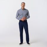 Mizzen + Main - Leeward LS Dress Shirt - Espresso Doug Plaid