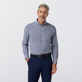 Mizzen + Main - Leeward LS Dress Shirt - Espresso Doug Plaid