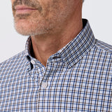 Mizzen + Main - Leeward LS Dress Shirt - Espresso Doug Plaid