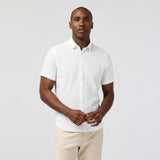 Mizzen + Main - Porter Short Sleeve Shirt - White