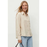 Naked Zebra - Linen Blend Shirt - Linen