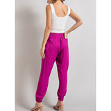ee:some - Drawstring Joggers - Hot Pink