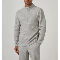 7 Diamonds - Restoration Quarter Zip - Light Grey