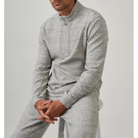 7 Diamonds - Restoration Quarter Zip - Light Grey