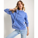 Seventy Eight and Sunny - Bayside Mineral Wash Hoodie - Washed Cobalt