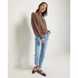 Seventy Eight and Sunny - Melody Reverse Seam Sweater - Dune