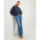 Seventy Eight and Sunny - Desert Rose Sweater - Indigo Haze