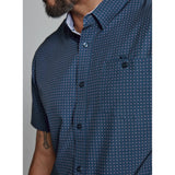 7 Diamonds - Monroe Short Sleeve Shirt - Midnight