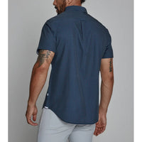 7 Diamonds - Monroe Short Sleeve Shirt - Midnight