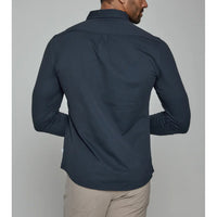 7 Diamonds - Oxford Long Sleeve Shirt - Navy