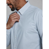 7 Diamonds - Adler Long Sleeve Shirt - Light Grey
