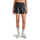 Steve Madden - Faux The Record Shorts - Black