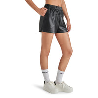 Steve Madden - Faux The Record Shorts - Black