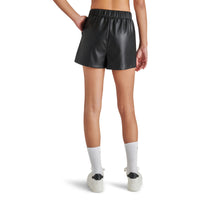 Steve Madden - Faux The Record Shorts - Black