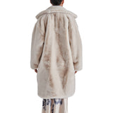Steve Madden - Emery Faux Fur Coat - Beige