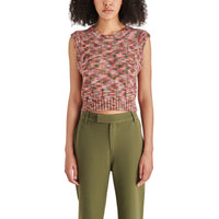 Steve Madden - Kate Sweater Vest - Pink Multi