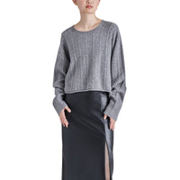 Steve Madden - Aerin Sweater - Heather Grey