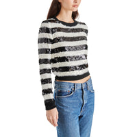 Steve Madden - Elina Sweater - Black and White
