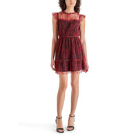 Steve Madden - Sabina Dress - Dark Fuchsia